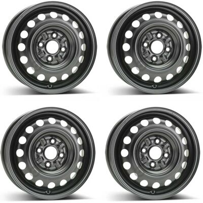 Roue en acier Alcar 4940 - 4.5x14, 4x100, Noir - Roue voiture - Publicité Roue en acier Alcar 4940 - 4.5x14, 4x100, Noir - Roue voiture - Publicité