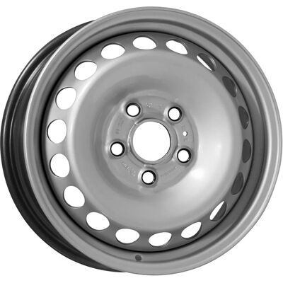 Roue en acier Alcar 6696 - 16x6.5 5x120 Argent - Publicité Roue en acier Alcar 6696 - 16x6.5 5x120 Argent - Publicité