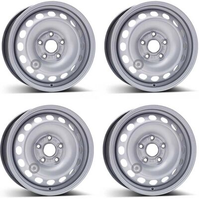 Alcar Acciaio 8385 6x15 5x112 Silver - Steel Wheel Alcar Acciaio 8385 6x15 5x112 Silver - Steel Wheel