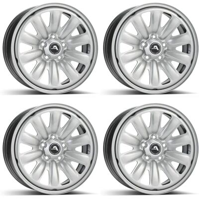 Alcar Hybridrad 130400 Hyundai I30 Ioniq Mazda CX-3 6.5x16 Silver - Wheel Alcar Hybridrad 130400 Hyundai I30 Ioniq Mazda CX-3 6.5x16 Silver - Wheel