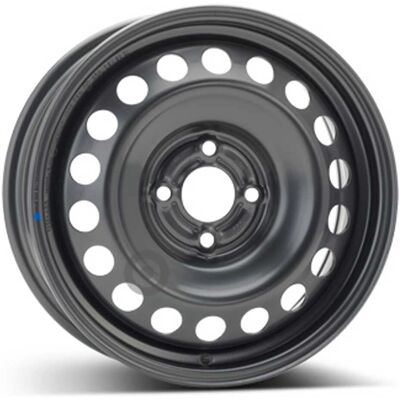 Roue en acier Alcar 7775 - 6x15 - 4x100 - Noir - Roue voiture - Publicité Roue en acier Alcar 7775 - 6x15 - 4x100 - Noir - Roue voiture - Publicité
