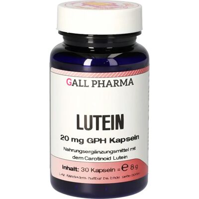 Hecht Pharma GmbH Lutein 20 mg Kapseln - Augengesundheit Hecht Pharma GmbH Lutein 20 mg Kapseln - Augengesundheit