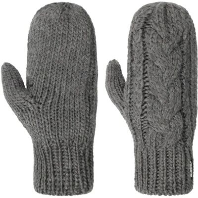 EISBÄR Damen Gloves Afra Mittens - anthracite - Unisex Winter Gloves EISBÄR Damen Gloves Afra Mittens - anthracite - Unisex Winter Gloves