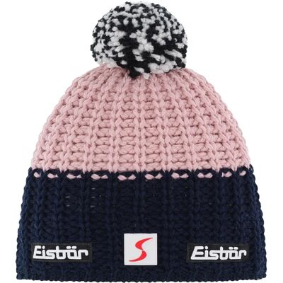 Eisbär Refocus Pompon SP Beanie Black/Pink Clay - Winter Sports Eisbär Refocus Pompon SP Beanie Black/Pink Clay - Winter Sports