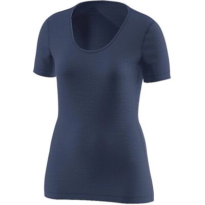 LÖFFLER Damen Unterziehshirt Merino Light dunkelblau - Undershirt LÖFFLER Damen Unterziehshirt Merino Light dunkelblau - Undershirt