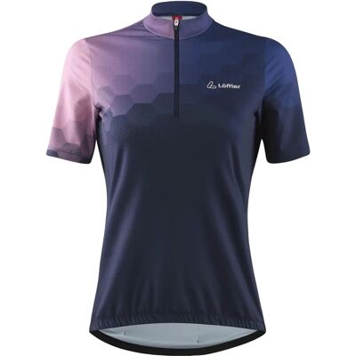 LÖFFLER Damen Dunkelblau Radtrikot - Cycling Jersey LÖFFLER Damen Dunkelblau Radtrikot - Cycling Jersey