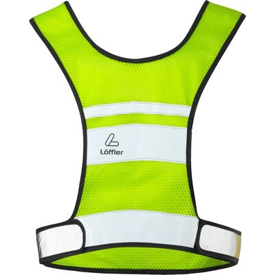 Gilet de sécurité réfléchissant LÖFFLER Reflex - Jaune néon - 2XL - Publicité Gilet de sécurité réfléchissant LÖFFLER Reflex - Jaune néon - 2XL - Publicité