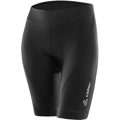 Löffler Damen Bike Tights Hotbond - Schwarz Löffler Damen Bike Tights Hotbond - Schwarz