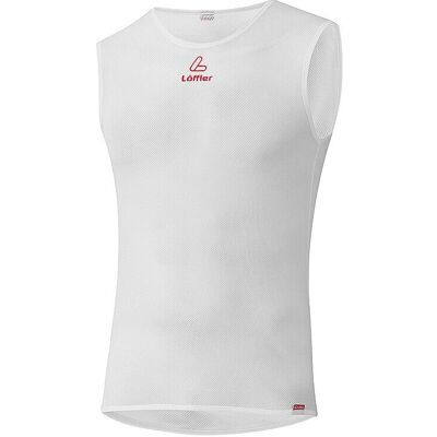 Löffler Singlet Vélo Blanc Modèle 56 - Vêtements de cyclisme - Publicité Löffler Singlet Vélo Blanc Modèle 56 - Vêtements de cyclisme - Publicité