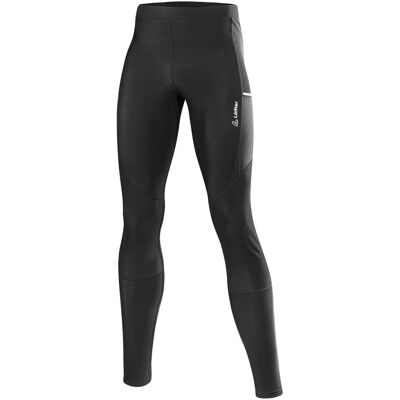 LÖFFLER Schwarze Thermo-Tights - Langlaufhose LÖFFLER Schwarze Thermo-Tights - Langlaufhose