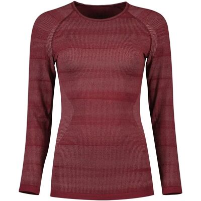 LOEFFLER - Transtex Hybrid W Shirt - Rosso - L-XL - Base Layer LOEFFLER - Transtex Hybrid W Shirt - Rosso - L-XL - Base Layer