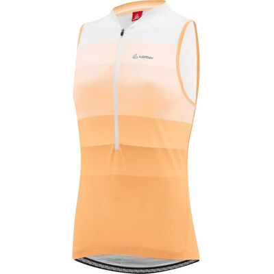 Löffler - Damen Velotrikot - Orange - L - Bike jersey - Publicité Löffler - Damen Velotrikot - Orange - L - Bike jersey - Publicité