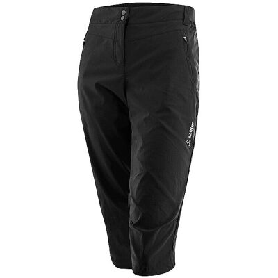 LÖFFLER Damen Caprihose W 3/4 BIKE PANTS CSL - schwarz - Fahrradhose LÖFFLER Damen Caprihose W 3/4 BIKE PANTS CSL - schwarz - Fahrradhose