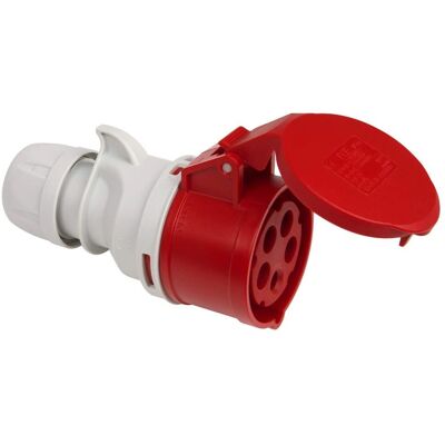 Toolstation CEE Rood 4P+E 16A Industriële Connector - Gereedschap Toolstation CEE Rood 4P+E 16A Industriële Connector - Gereedschap