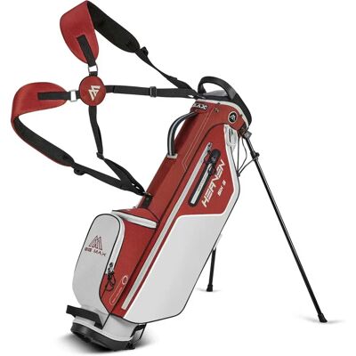 Big Max Heaven Six G Sac de stand - merlot/blanc - Publicité Big Max Heaven Six G Sac de stand - merlot/blanc - Publicité