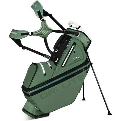 Big Max Dri Lite Hybrid Tour 2 Standbag - Grün/Schwarz Big Max Dri Lite Hybrid Tour 2 Standbag - Grün/Schwarz