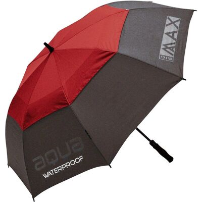 Parasol Big Max Aqua UV - 60 pouces, Gris/Rouge - Publicité Parasol Big Max Aqua UV - 60 pouces, Gris/Rouge - Publicité