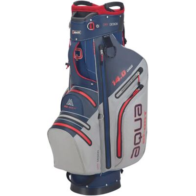 Big Max Aqua Sport 3 Navy/Sliver/Red Cartbag - Golftasche Big Max Aqua Sport 3 Navy/Sliver/Red Cartbag - Golftasche