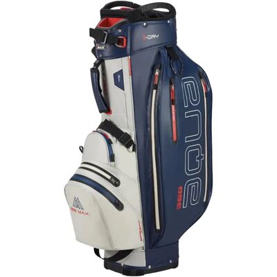 Big Max Aqua Sport 360 Off White/Navy/Red Cart Bag - Golftasche Big Max Aqua Sport 360 Off White/Navy/Red Cart Bag - Golftasche