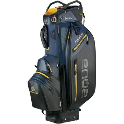 Big Max Aqua Tour 4 Cartbag Navy/Black/Corn - Golftasche Big Max Aqua Tour 4 Cartbag Navy/Black/Corn - Golftasche