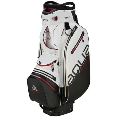 Big Max Aqua Sport 4 golfväska - Vit/Svart/Merlot Big Max Aqua Sport 4 golfväska - Vit/Svart/Merlot