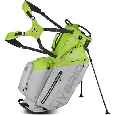 Big Max Dri Lite Hybrid Plus Lime/Silver Stand Bag - Golftasche Big Max Dri Lite Hybrid Plus Lime/Silver Stand Bag - Golftasche