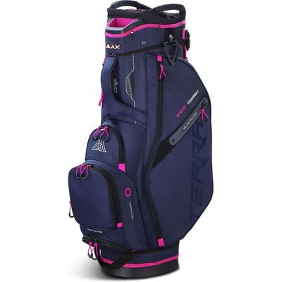 Sac de golf Big Max Terra Sport Steel Blue/Fuchsia - Publicité Sac de golf Big Max Terra Sport Steel Blue/Fuchsia - Publicité