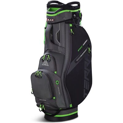 Big Max Terra Sport Sac de chariot Charcoal/Black/Lime - Publicité Big Max Terra Sport Sac de chariot Charcoal/Black/Lime - Publicité