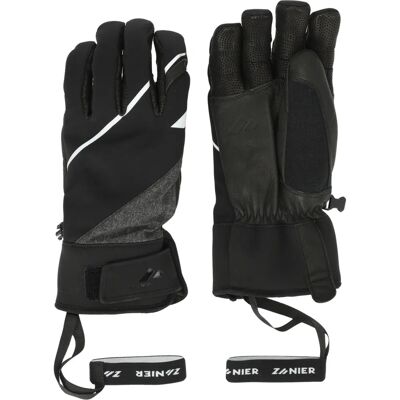 Zanier 50°North.Gtx Schwarz-Weiß Fingerhandschuhe - Wasserdicht, Isoliert, Gore-Tex Zanier 50°North.Gtx Schwarz-Weiß Fingerhandschuhe - Wasserdicht, Isoliert, Gore-Tex
