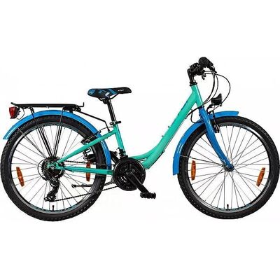 STUF Bicicleta de 24 pulgadas Verde claro - Bicicleta STUF Bicicleta de 24 pulgadas Verde claro - Bicicleta