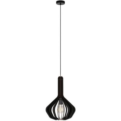 EGLO Velasco Deckenleuchte - 38cm, Schwarz, Dimmbar - Deckenlampe EGLO Velasco Deckenleuchte - 38cm, Schwarz, Dimmbar - Deckenlampe