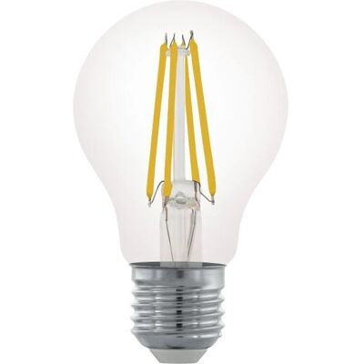 EGLO 110022 LED-lamp Warm Wit - E27 - 7,5W - Dimbaar - 806lm - Doorzichtig Glas EGLO 110022 LED-lamp Warm Wit - E27 - 7,5W - Dimbaar - 806lm - Doorzichtig Glas