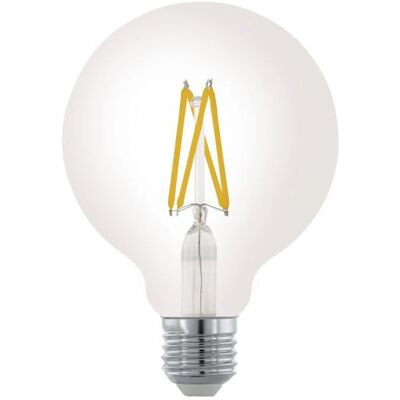 EGLO E27 LED-glödlampa - 2700K Varm Vitt - 7,5W - G95 Form EGLO E27 LED-glödlampa - 2700K Varm Vitt - 7,5W - G95 Form
