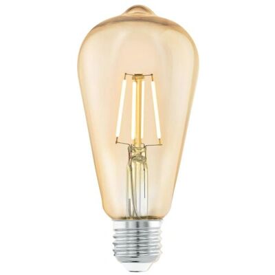 EGLO 110055 LED-lampa - Varm vit - E27 - 4W - Vintage filament - 2200K EGLO 110055 LED-lampa - Varm vit - E27 - 4W - Vintage filament - 2200K