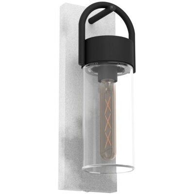 EGLO Carraro Stalowa Lampa Zewnętrzna na Ścianę - IP44 Nowoczesna - Czarna EGLO Carraro Stalowa Lampa Zewnętrzna na Ścianę - IP44 Nowoczesna - Czarna