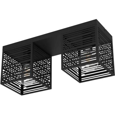 EGLO PIEDRITAS Deckenleuchte - Verstellbar Stahl E27 40W EGLO PIEDRITAS Deckenleuchte - Verstellbar Stahl E27 40W