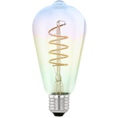 EGLO LED lamp 2000K - Iriserend - E27 - 4W - LED filamentlamp - Producttype EGLO LED lamp 2000K - Iriserend - E27 - 4W - LED filamentlamp - Producttype