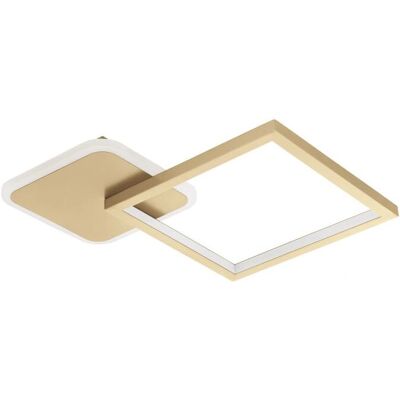 Lampa sufitowa EGLO Gafares - LED, Złoto & Biały - Nowoczesny Lampa sufitowa EGLO Gafares - LED, Złoto & Biały - Nowoczesny