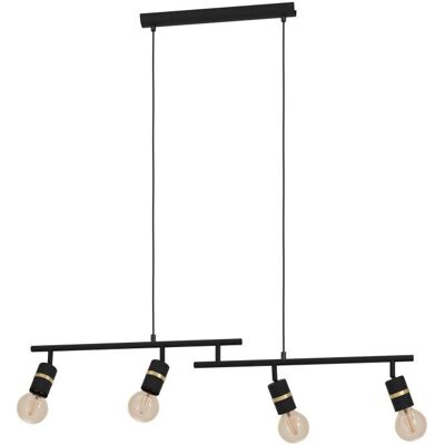 Lampa wisząca EGLO Lurone - Reflektory regulowane - Nowoczesny design Lampa wisząca EGLO Lurone - Reflektory regulowane - Nowoczesny design