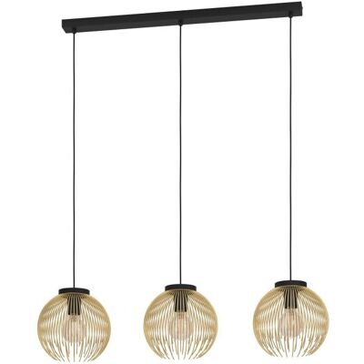Lampa sufitowa EGLO VENEZUELA - Regulowana wysokość - Złoto/Black - E27 - 40W Lampa sufitowa EGLO VENEZUELA - Regulowana wysokość - Złoto/Black - E27 - 40W