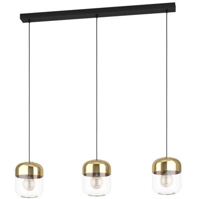 EGLO Maryvilla Pendellampe - E27, 110cm, Sort/Braun - Pendellampe EGLO Maryvilla Pendellampe - E27, 110cm, Sort/Braun - Pendellampe