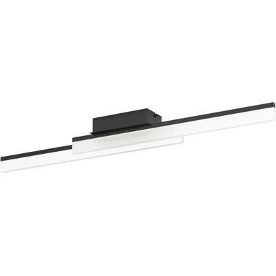 EGLO PALMITAL Czarna Lampa sufitowa - Nowoczesne oświetlenie łazienki i salonu EGLO PALMITAL Czarna Lampa sufitowa - Nowoczesne oświetlenie łazienki i salonu