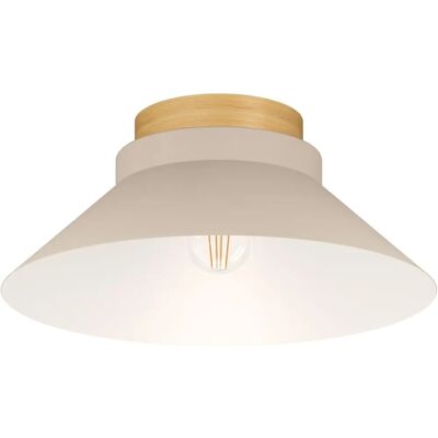 EGLO Moharras Złota drewniana lampa sufitowa - Styl skandynawski & boho EGLO Moharras Złota drewniana lampa sufitowa - Styl skandynawski & boho