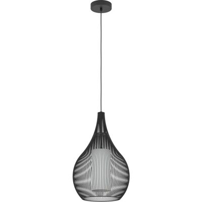 EGLO RAZONI 1 Pendellampe - E27, 40W, Justerbar højde, Metal & glas EGLO RAZONI 1 Pendellampe - E27, 40W, Justerbar højde, Metal & glas