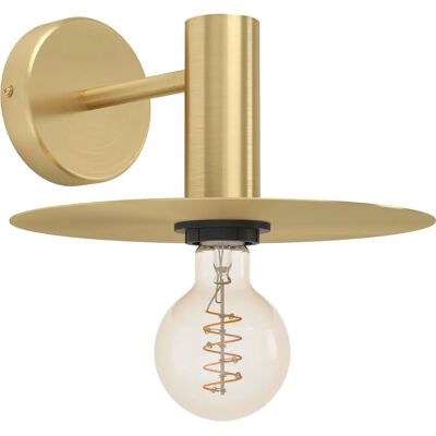 EGLO Escandell Lampada a Parete - Ottone - Dimerabile EGLO Escandell Lampada a Parete - Ottone - Dimerabile