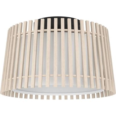 EGLO FATTORIA Lampa sufitowa - Drewno Naturalne, Białe, Czarny - Lampa sufitowa EGLO FATTORIA Lampa sufitowa - Drewno Naturalne, Białe, Czarny - Lampa sufitowa