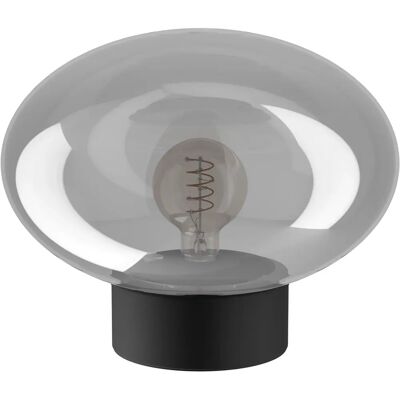 EGLO MADONNINA Tischlampe - Schwarz/Grau, 33cm Ø, 27cm H, E27 EGLO MADONNINA Tischlampe - Schwarz/Grau, 33cm Ø, 27cm H, E27