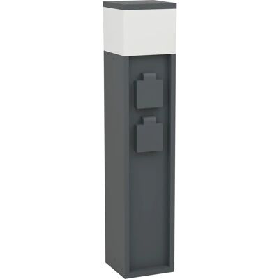 EGLO Puutarhavalaisin - E27, IP54, 2 pistorasiaa - 50cm EGLO Puutarhavalaisin - E27, IP54, 2 pistorasiaa - 50cm