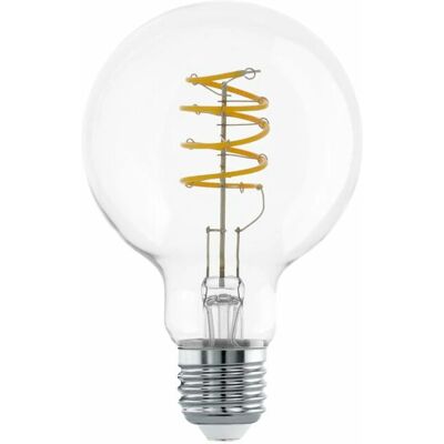 Bombilla LED Eglo E27 - Globo Vintage espiral 806lm - Blanco cálido Bombilla LED Eglo E27 - Globo Vintage espiral 806lm - Blanco cálido