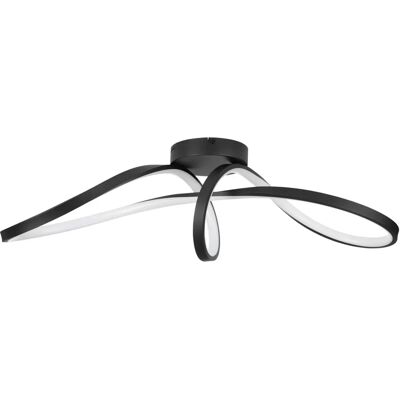 Lampa sufitowa Calarossa-Z marki EGLO - Czarna 70,5x23 - RGB + TW - Zigbee, Bluetooth Lampa sufitowa Calarossa-Z marki EGLO - Czarna 70,5x23 - RGB + TW - Zigbee, Bluetooth